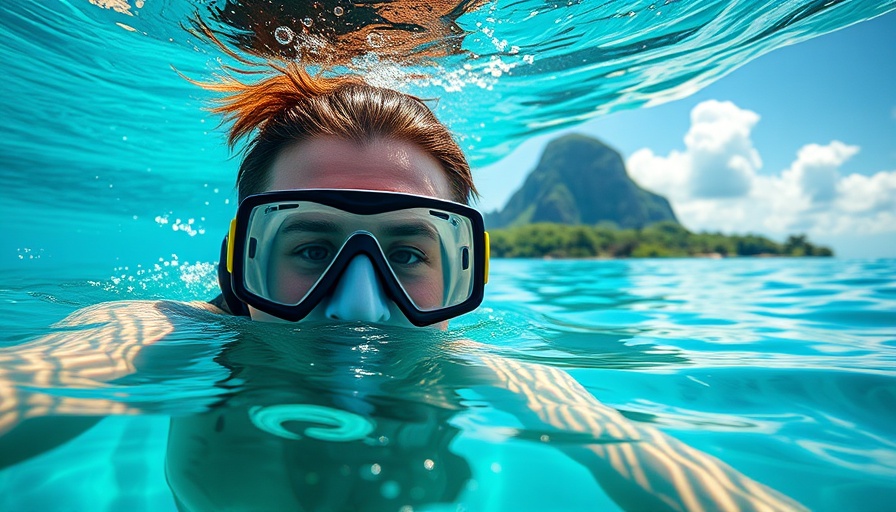 Turtle Island Fiji Paradise snorkeling adventure in a tropical paradise.