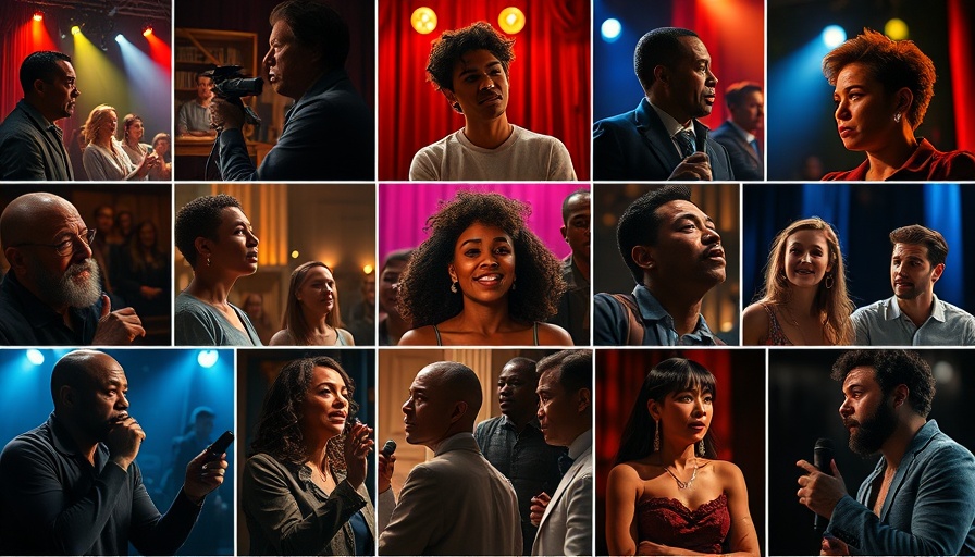 Collage for Berkeley Rep 2025/26 season showcasing diverse theater scenes.