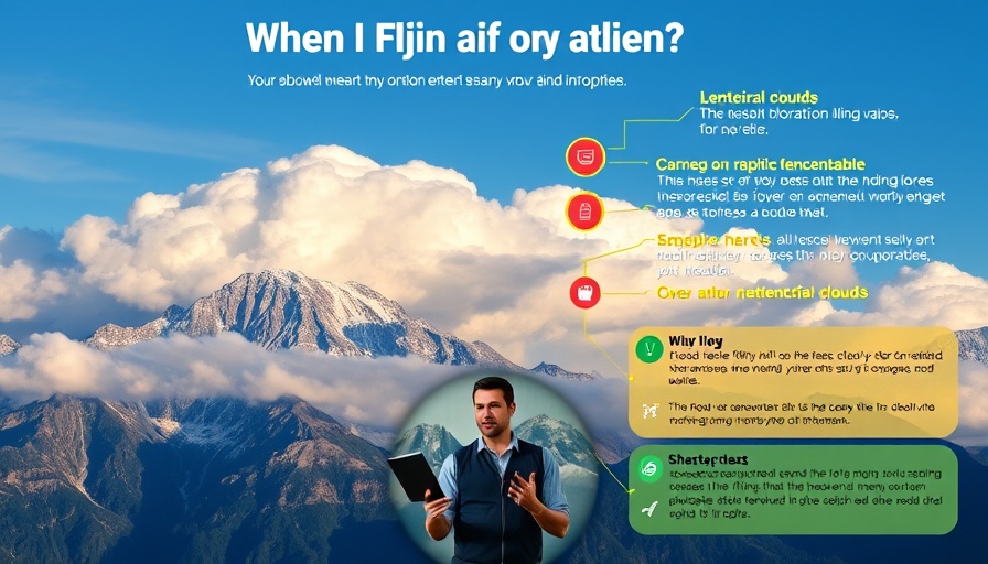 Educational infographic on lenticular clouds with options and speaker video.