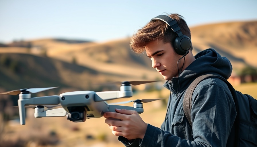 Drone pilot learning FAA rules for recreational drone pilots.