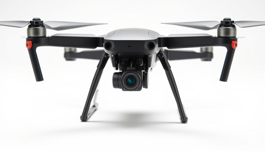 Teledyne FLIR SIRAS drone in studio lighting