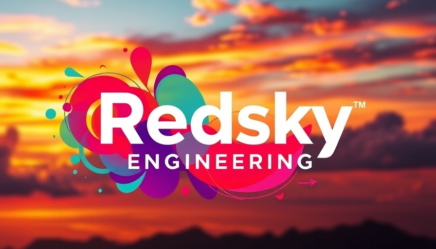 Redsky Engineering logo with sunset backdrop, highlighting Drone R&D Test Pilot Opportunities.