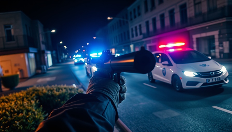Berkeley officers involved in night incident, police cars with flashing lights
