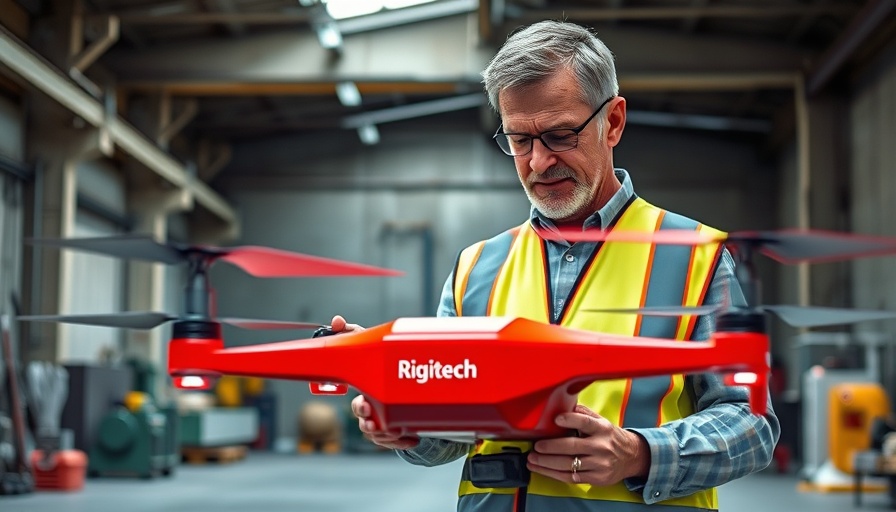 Medical drone deliveries in Belgium inspected indoors by a technician.