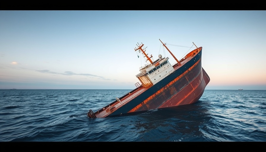 Ukrainian drones sink Russian cargo ship in dramatic scene