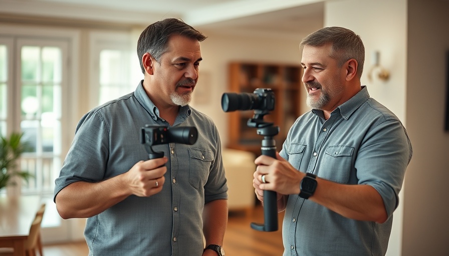 Photographers discussing techniques to enhance your real estate photography skills.