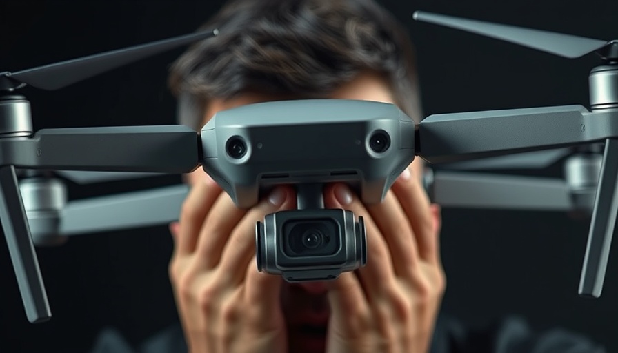 Mavic 4 Pro critique with man expressing frustration.