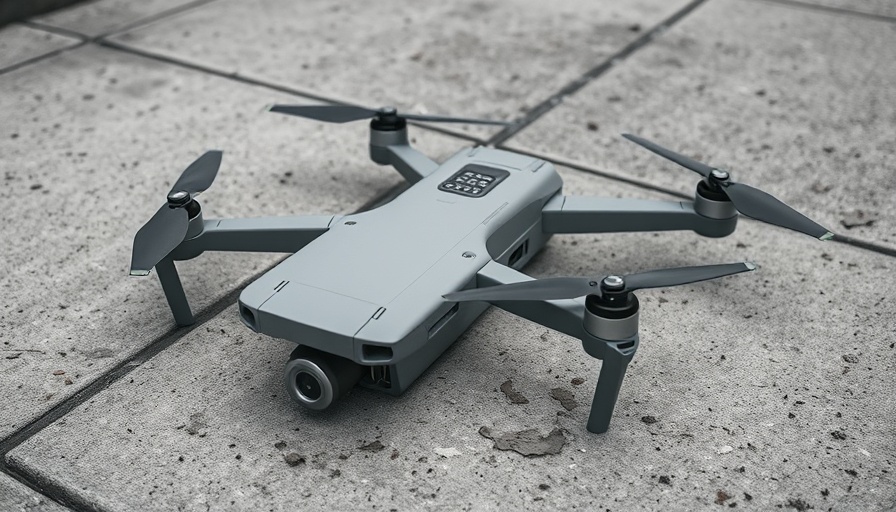 Broken drone on pavement illustrating How to Report a Drone Accident.
