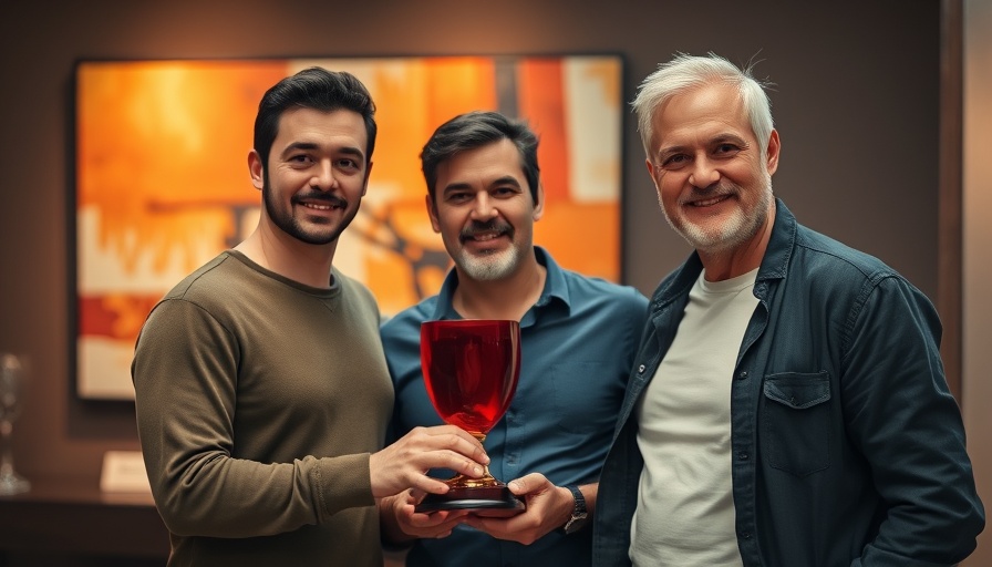 Ron Casanzio Northeast 9-Ball Open Victory celebration with group indoors.