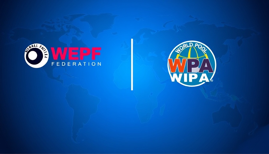 Euro Tour Billiards WEPF and WPA collaboration banner.