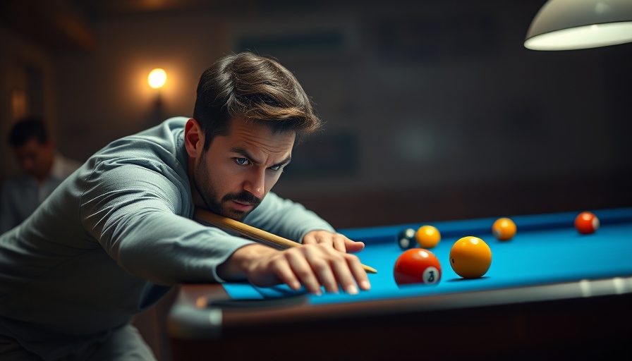 Malmö Open 2025 pool player focused on a shot