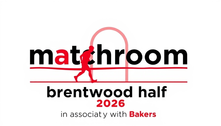 Brentwood Half Marathon sponsorship 2026 logo with Bakers.