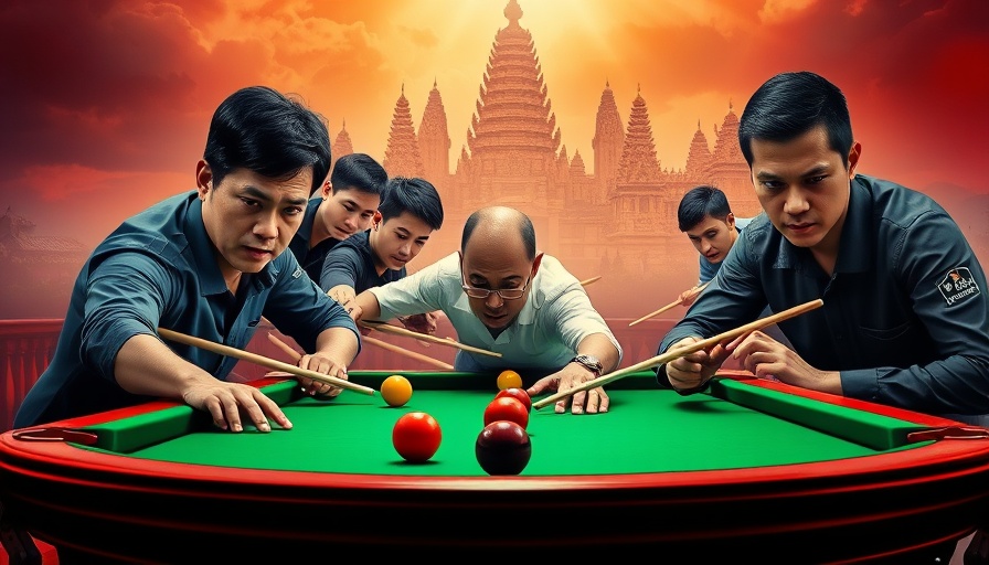 Multi-Event World Championship in Billiards poster for Indonesia 2025.