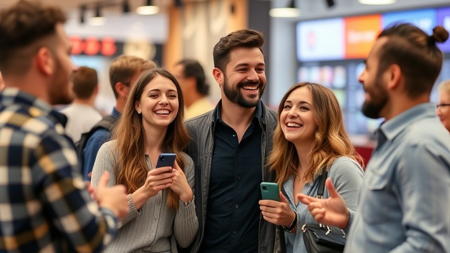 Loyal customers displaying their commitment to the brand's values.