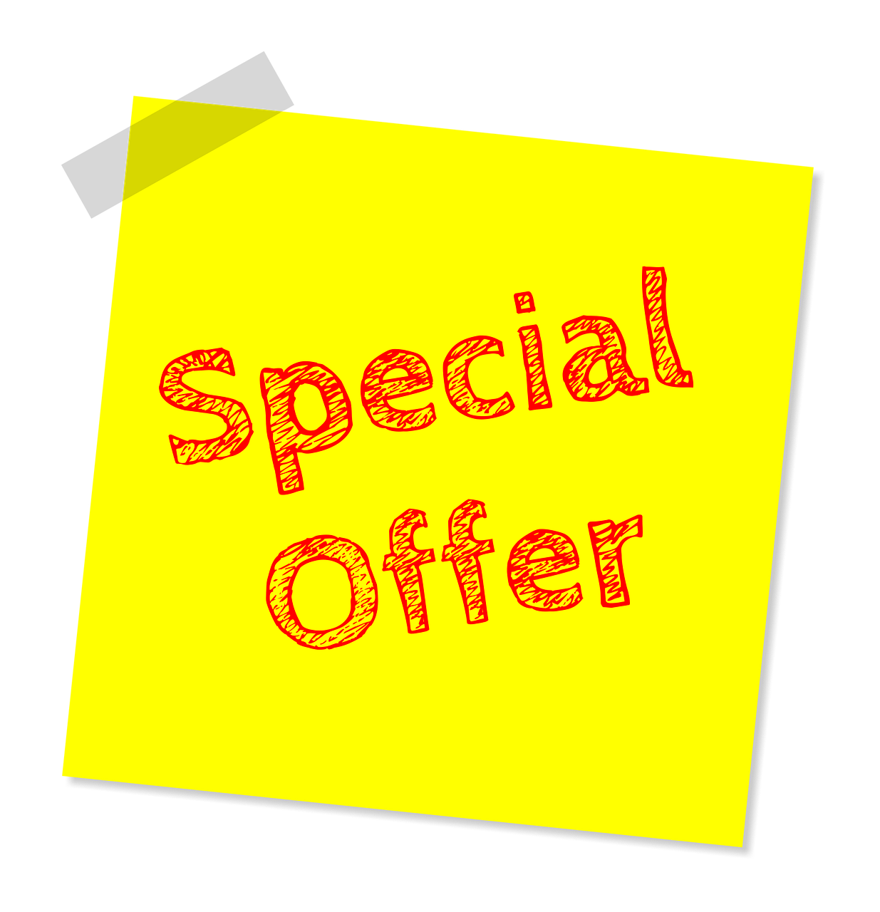 Special Offer sticker