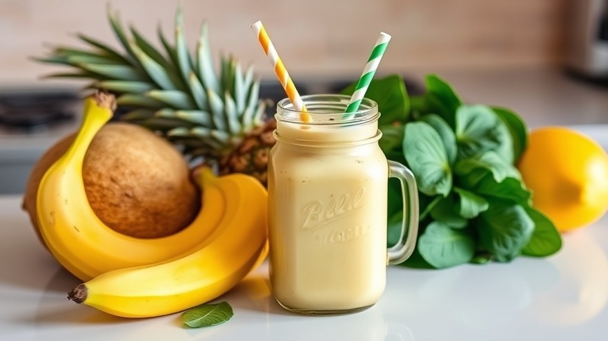 Catherine’s Tropical Green Smoothie