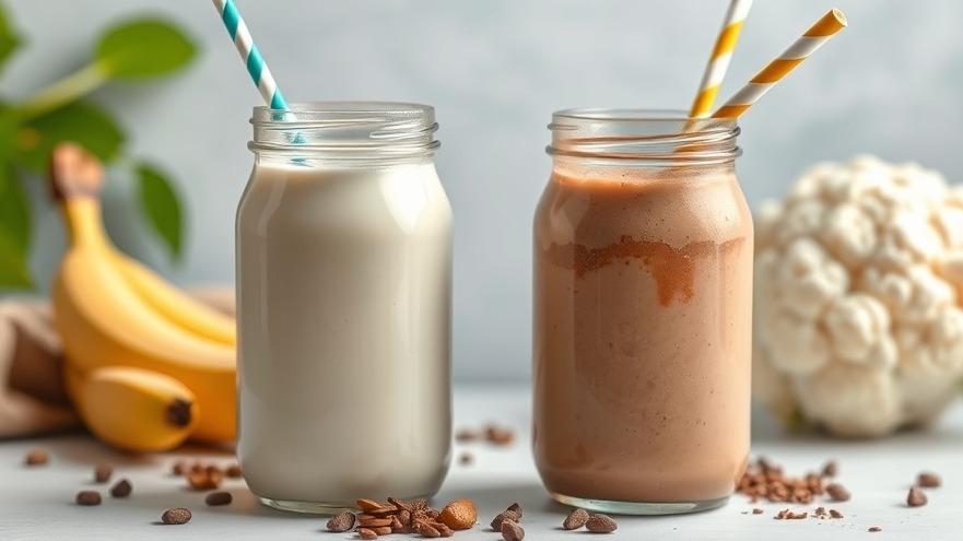 2 Protein-Rich Peanut Butter Hemp Smoothie