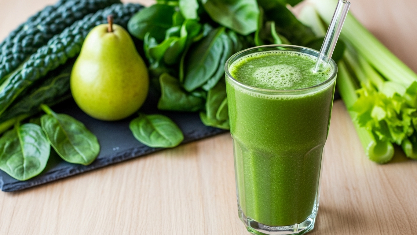 Green Green Detox Smoothie Only 100 Calories