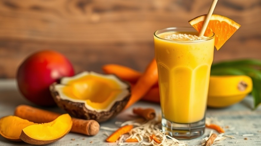 Rainbow Yellow Smoothie