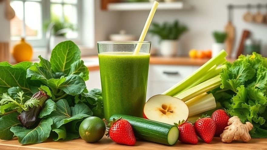 Morning Breakfast Rush Green Smoothie
