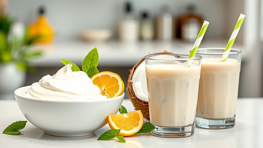 Light Lemon Meringue Smoothie