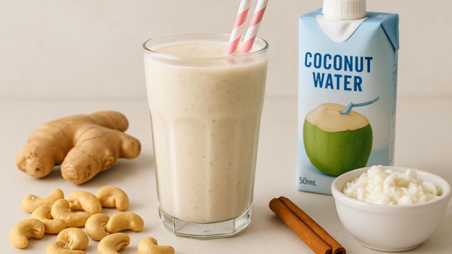 Ginger Cashew Smoothie