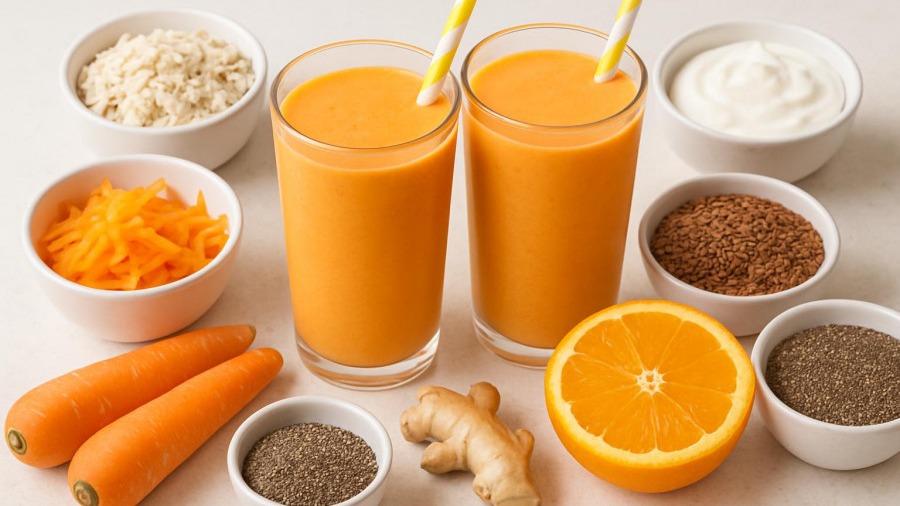 Holly’s Orange Ginger Smoothie