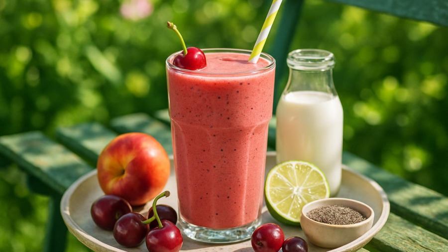 Meal on the Move Smoothies #7 – Cherry Limeade Smoothie
