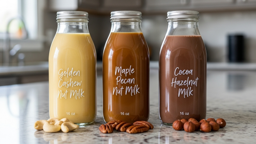 Homemade Nut Milks – Plus 3 Flavors