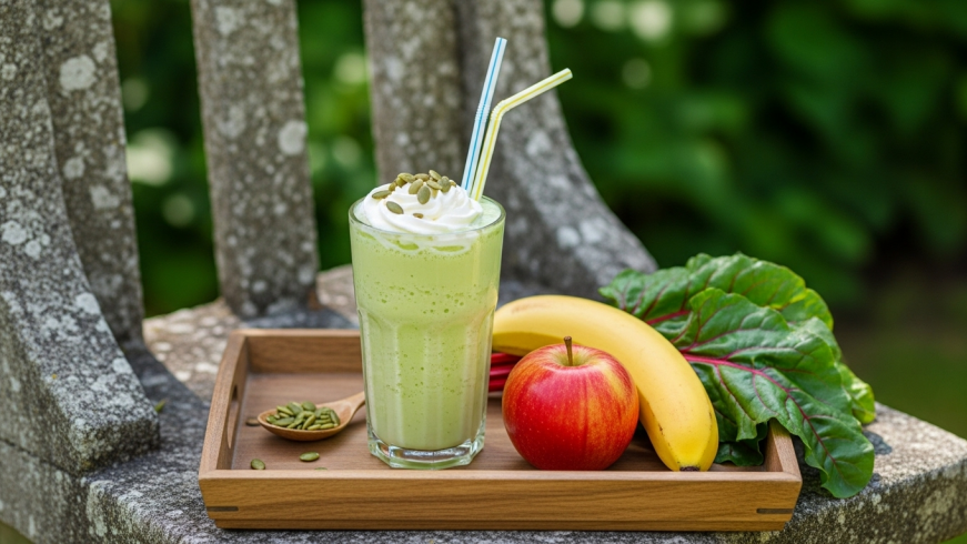 Healthy Sweet Temptation – Green Frosty Smoothie