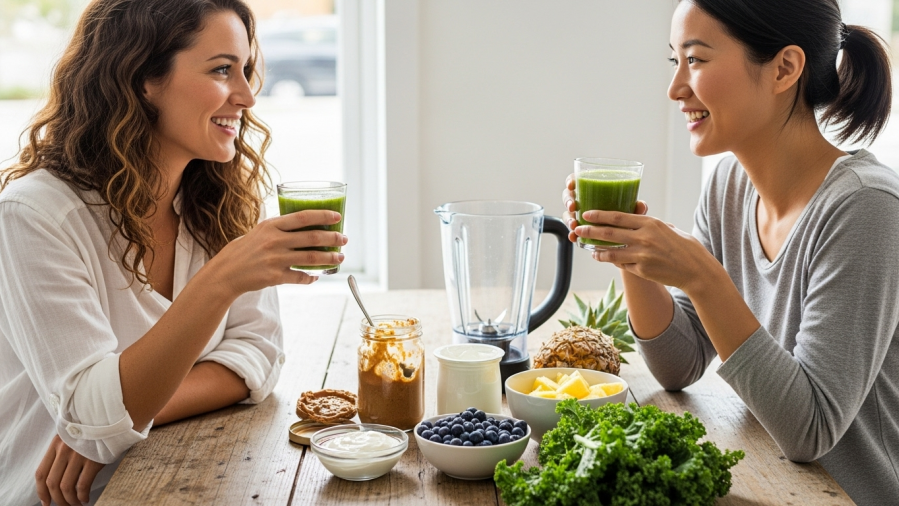 Healthy Green Smoothie to Flatten the Belly