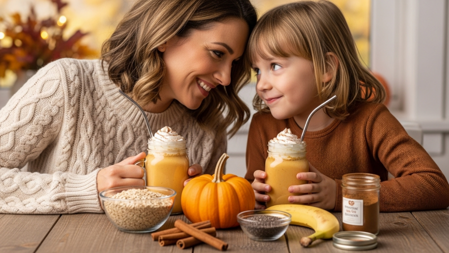 Pumpkin Spice Smoothie from Under 200 Calories