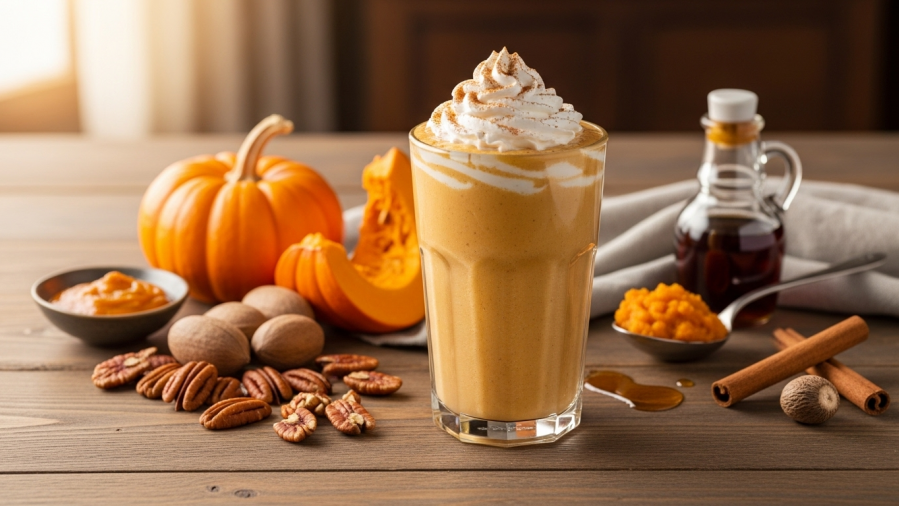 Pecan Pumpkin Pie Smoothie