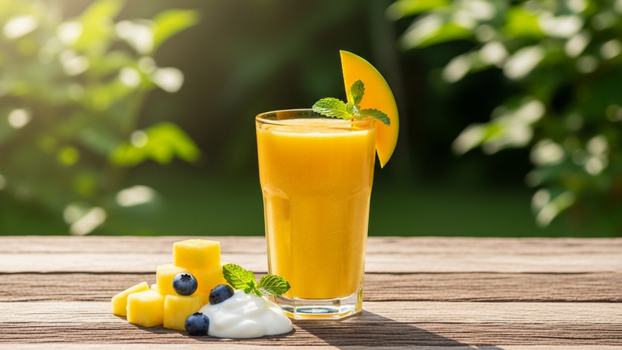 Hope’s Frozen Mango Smoothie