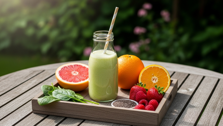 Slimming Citrus Smoothie – A Brilliant Breakfast Blaster