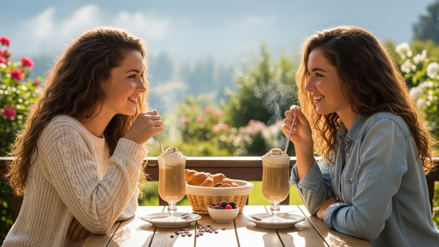 Breakfast-in-a-Glass Coffee Coconut Smoothie