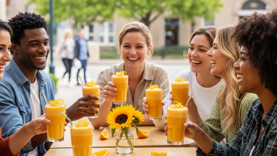 Simple Slim-Down Smoothie – Orange Creamsicle