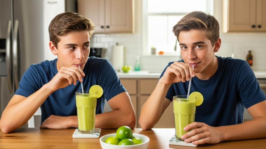 Key Lime Green Smoothie