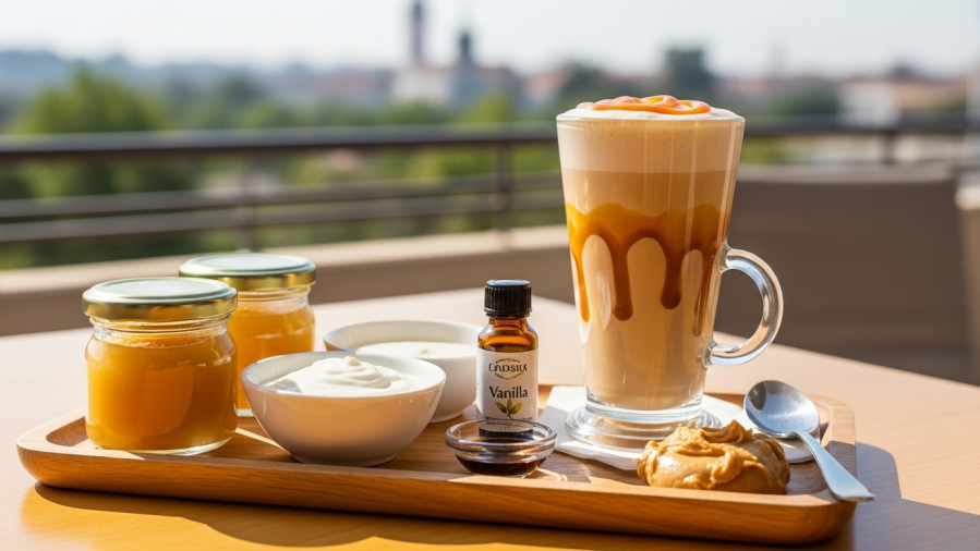 Peanut Butter Caramel Apple Smoothie