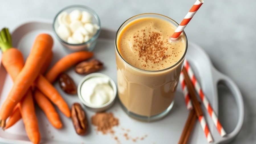 Linda’s Take on a Carrot Cake Smoothie