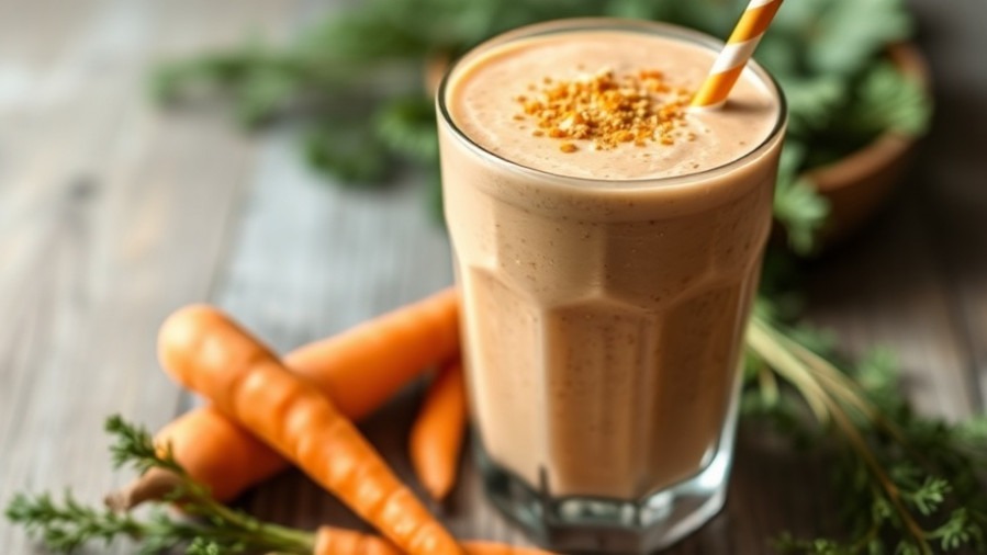 Ali’s Carrot Cake Smoothie