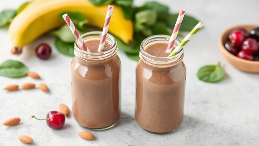 Banana Split Green Smoothie