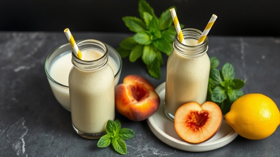 Savory or Sweet Probiotic Smoothies
