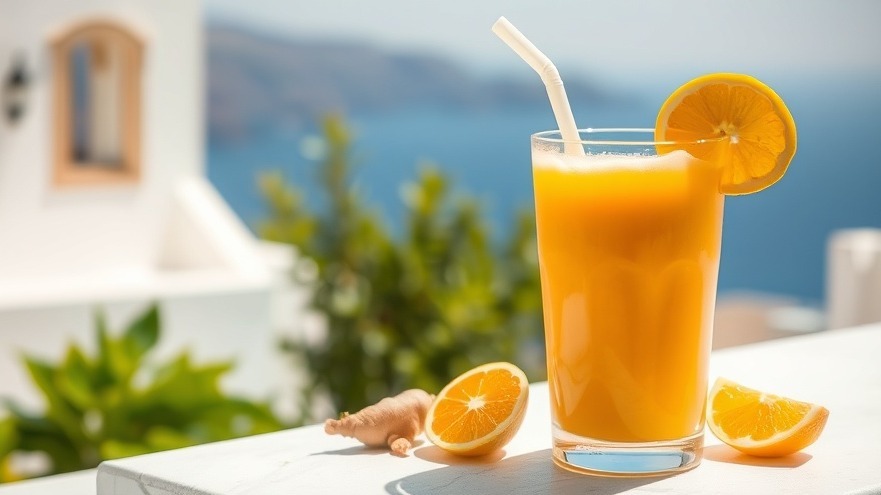 Rainbow Orange Smoothie