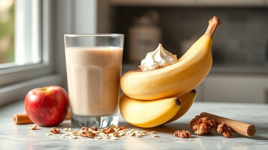 Apple n Walnut Smoothie from 190 Calories