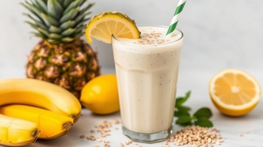 Tropical Oat Smoothie