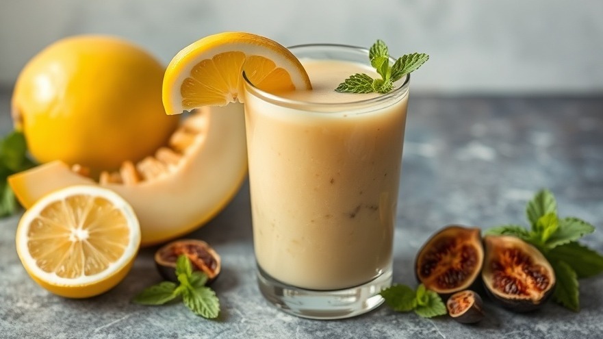 Honeydew Mint Smoothie