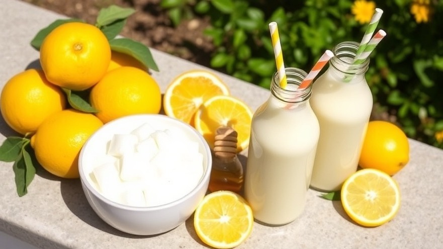 Honey n Lemon Lassi Smoothie for 175 Calories