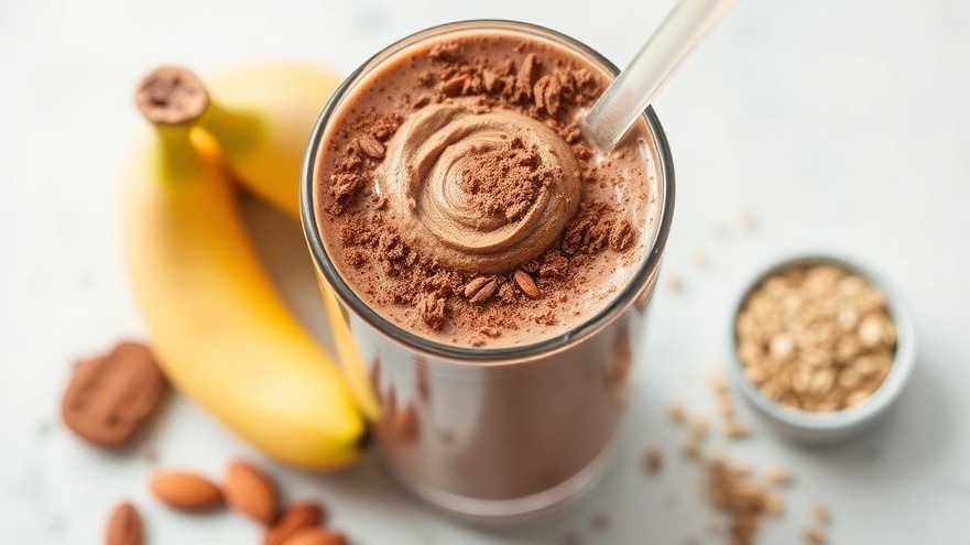 PB Banana Smoothie from 190 Calories