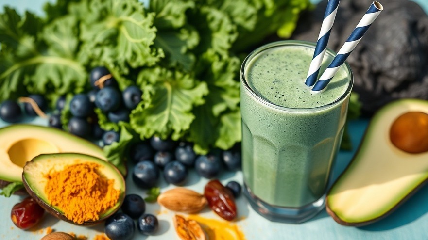 Delightful Detox with this Wild Blueberry Smoothie